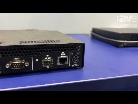 ISE 2023: Matrox Video Shows Extio 3 Series 4K IP and KVM Extender