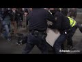 Striking Iberia staff clash with police