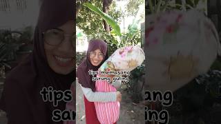 Tips Cepat Memasang Sarung Guling