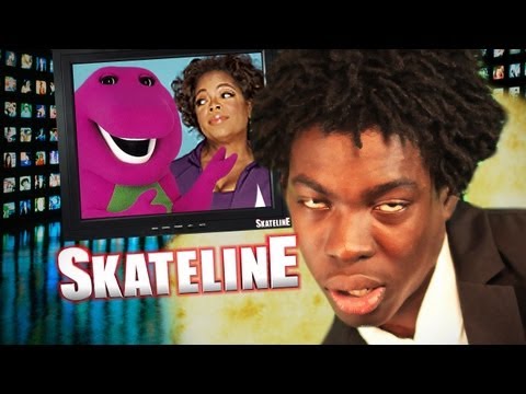 SKATELINE-Louie Lopez and Moose Go Pro, Jimmy Carlin, Back Smith Double Backside Flip And More...