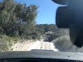 X-Trail Completing Moreton Island Eastern Beach Exit To A Camp Site