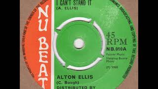 Watch Alton Ellis I Cant Stand It video