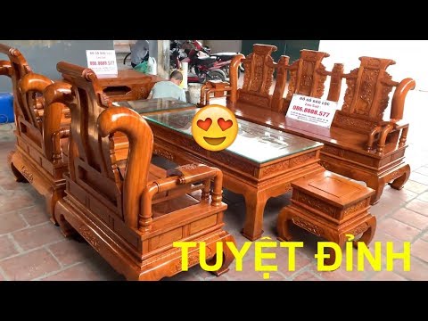 BỘ BÀN GHẾ TẦN THỦY HOÀNG SIÊU VIP Cột Liền của A Thắng - Sóc Sơn, Đông Anh 0868888577