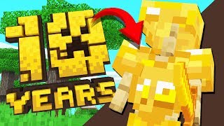 Minecraft's SPECIAL 10 Year Anniversary ARMOR...