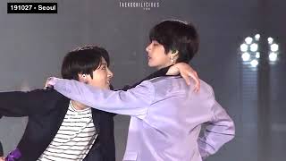 All Taekook Boy With Luv Moments Ever All Tours, Musters, Award Shows 2019 20