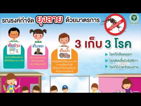มาตรการ 3 เก็บ ป้องกัน 3 โรค