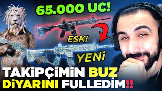 İZLEYİCİMİN BUZ DİYARINI FULLEDİM!! 🥰 HAYALİNİ GERÇEKLEŞTİRDİM!! | PUBG MOBILE