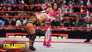 Former Aew Womens Champion Thunder Rosa Battles Penelope Ford 2825, Aew Collision