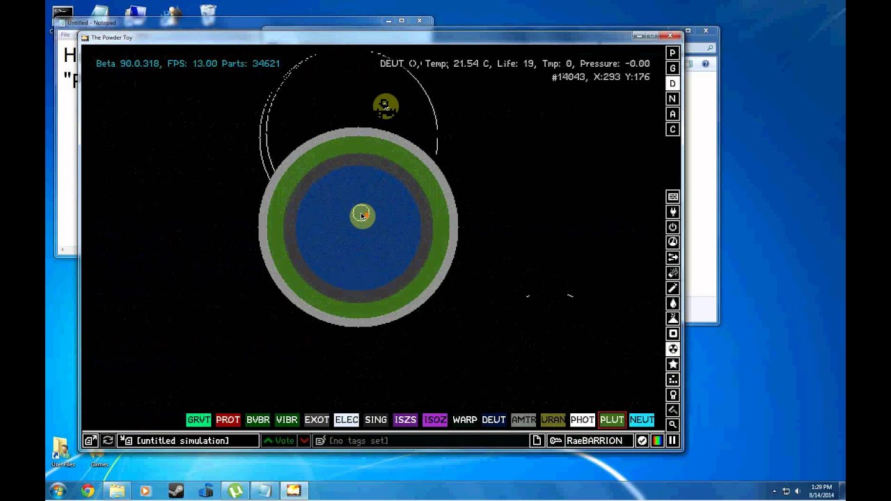 How to create a Nuclear Bomb (Powder Toy) YouTube