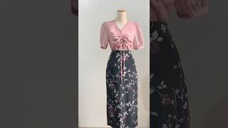 Mesh Top & Floral Skirt. What Do You Think Of This Combo?