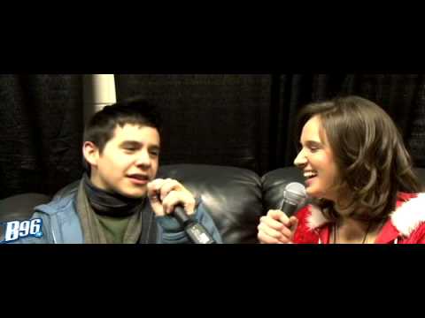 David Archuleta Interview @ B96 Jingle Bash