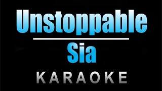 Sia - Unstoppable (KARAOKE)