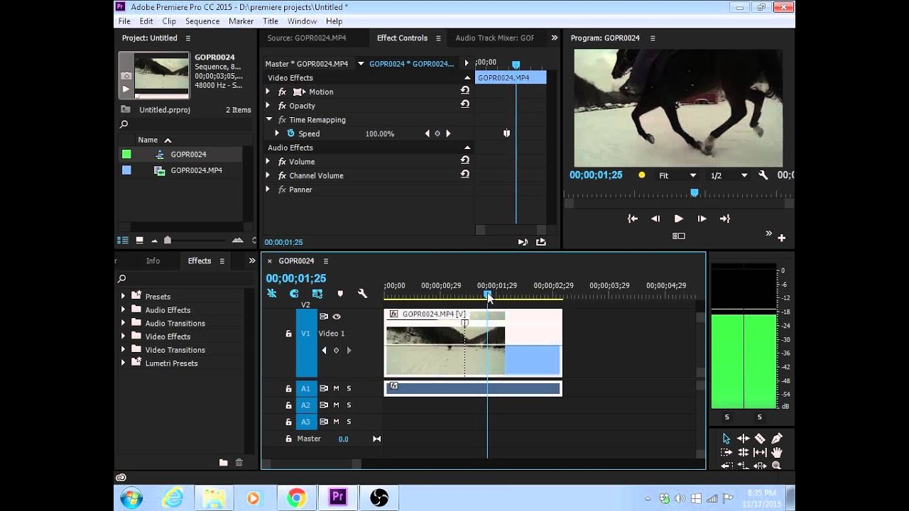 Как сделать спецэффекты в adobe premiere pro