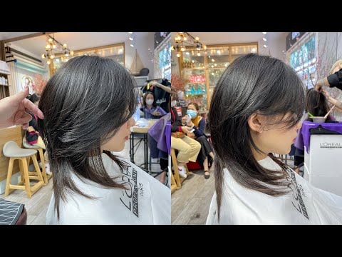 Tỉa tóc Mullet Nữ