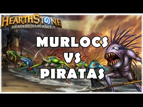 HEARTHSTONE - MURLOCS DO 3K Vs PIRATAS DO DBRAZ!