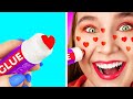 WEIRD AND FUNNY WAYS TO SNEAK MAKEUP AND TO NOT GET CAUGHT || Cool Beauty Ideas By 123GO! SCHOOL