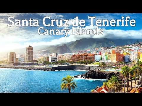 Walking in Tenerife (Santa Cruz de Tenerife) 4K , Canary Islands