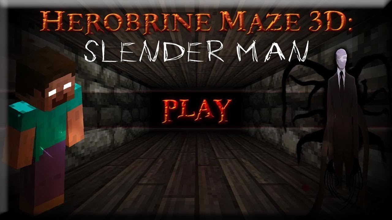 Herobrine Maze 3D Slender Man - Android Gameplay HD - YouTube