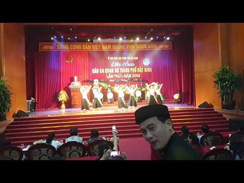 Dự Thi Dân Ca quan họ Phường Kinh Bắc 2018