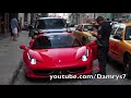 Ferrari 458 Spider Runs Over Cop
