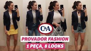 Provador Fashion - C&A - Especial 1 peça / 8 looks Provador Fashion - C&A - Especial 1 peça / 8 looks
