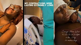 Labor And Delivery Vlog, Baby Pooped In The Amniotic Sac, Cord Around The Neck