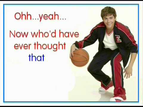 High School Musical: Start Of Something New- Karaoke