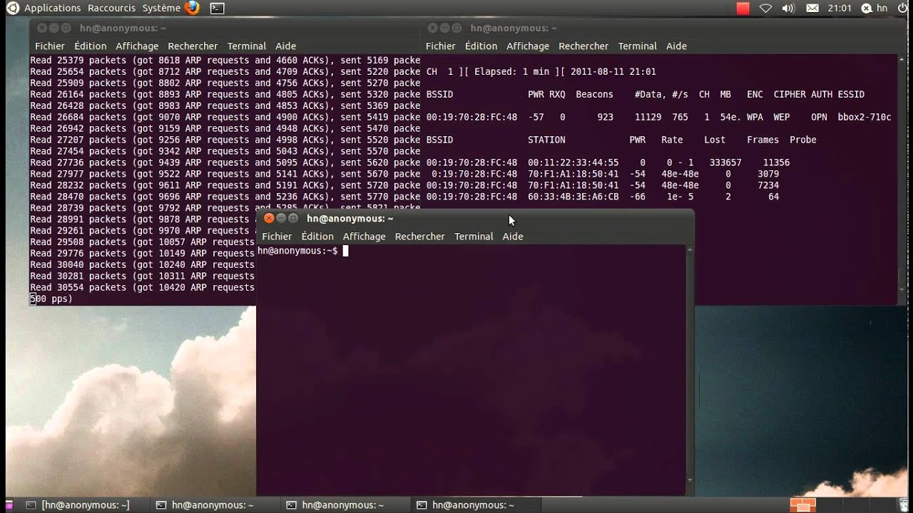 Ubuntu 11.04 - using aircrack-ng