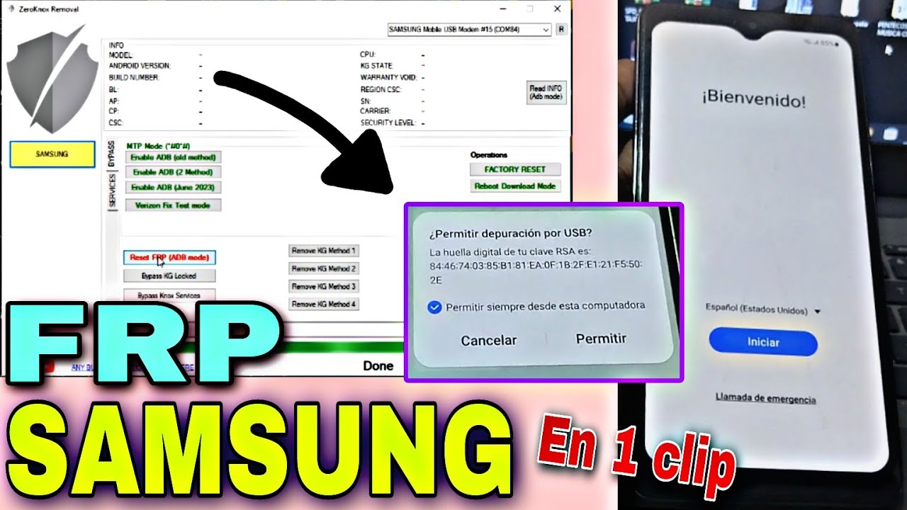 Frp SAMSUNG Test Mode in 1 Clip, Delete Google Account Frp SAMSUNG Test Mode in 1 Clip, Delete Google Account