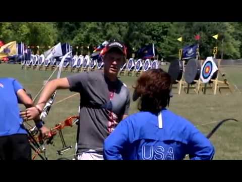 published: 26 Jun 2012. author: wlwttv. Olympic archery team competing in