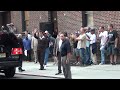 Johnny Depp Arrives Late Show With David Letterman The Lone Ranger June 25, 2013