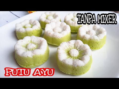 RESEP PUTU AYU TANPA MIXER CUMA 5 MENIT PENGADUKAN | LEMBUT DAN ENAK