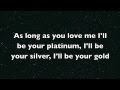 Justin Bieber - As long as you love me (Acoustic Version) Karaoke