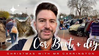 Play this video Last Car Boot sale of 2022 amp DIY Disaster!  Christmas with Mr Carrington