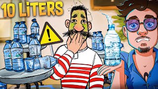 Drinking 10 Liters Of Water In One Go Whats It Like?