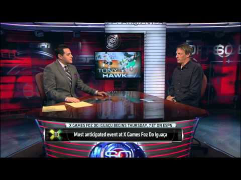 Tony Hawk on Sportscenter