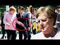 Angela Merkel zittert beim Empfang + fragwürdige Rede