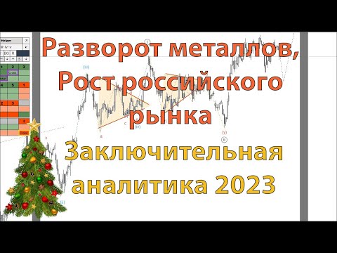 Разворот металлов, Рост российского рынка. Заключительная аналитика 2023