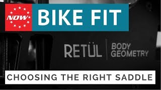 Choosing the right saddle - NOW TV