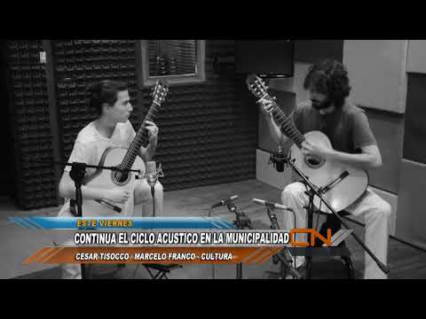 Dúo Saccone - Rojas en los "Acústicos en la Muni"