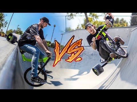 DRIFTING AT THE SKATE PARK!