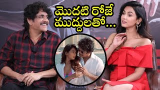 Sonal Chauhan About Intimate Scene With Nagarjuna Tfpc