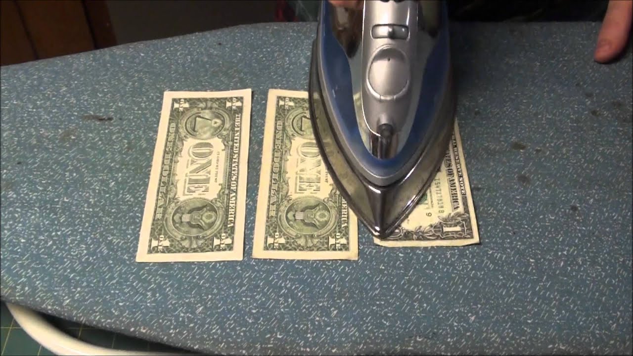 Ironing My Money (Like a Boss) in FULL HD YouTube