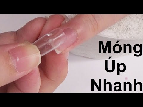 Cách Làm Móng Úp Keo Dán Móng Siêu Nhanh | AnaTran