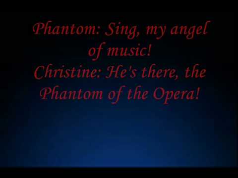 angle of music phantom of the opera lyrics angle of music phantom of the opera lyrics