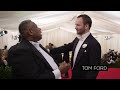 Tom Ford at the Met Gala 2014 - The Dresses of Charles James - Vogue