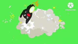 Pingu And Pinga Fight Cloud Green Screen Free To Use