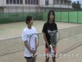 セキショウ国際女子オープンテニス2009 寺田美邑選手＆飯島結花選手