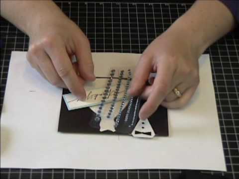 Homemade Wedding Card Bride and Groom Thank You Card - YouTube
