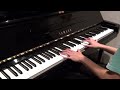 Coldplay - Paradise (piano cover)